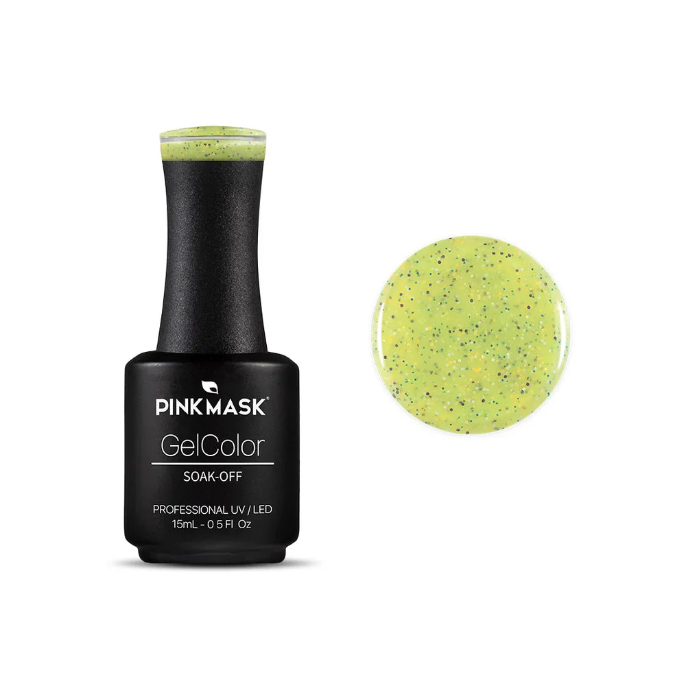 Pink Mask - Gel Color Henri Glow in The Dark Col.