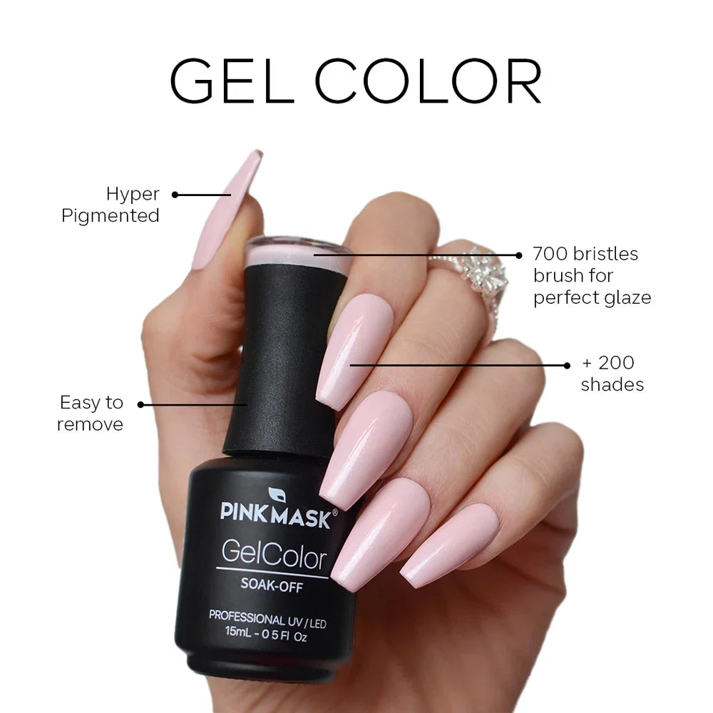 Pink Mask - Gel Color Volcano