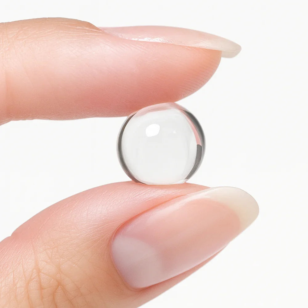 Pink Mask - 3D Solid Gel , Clear