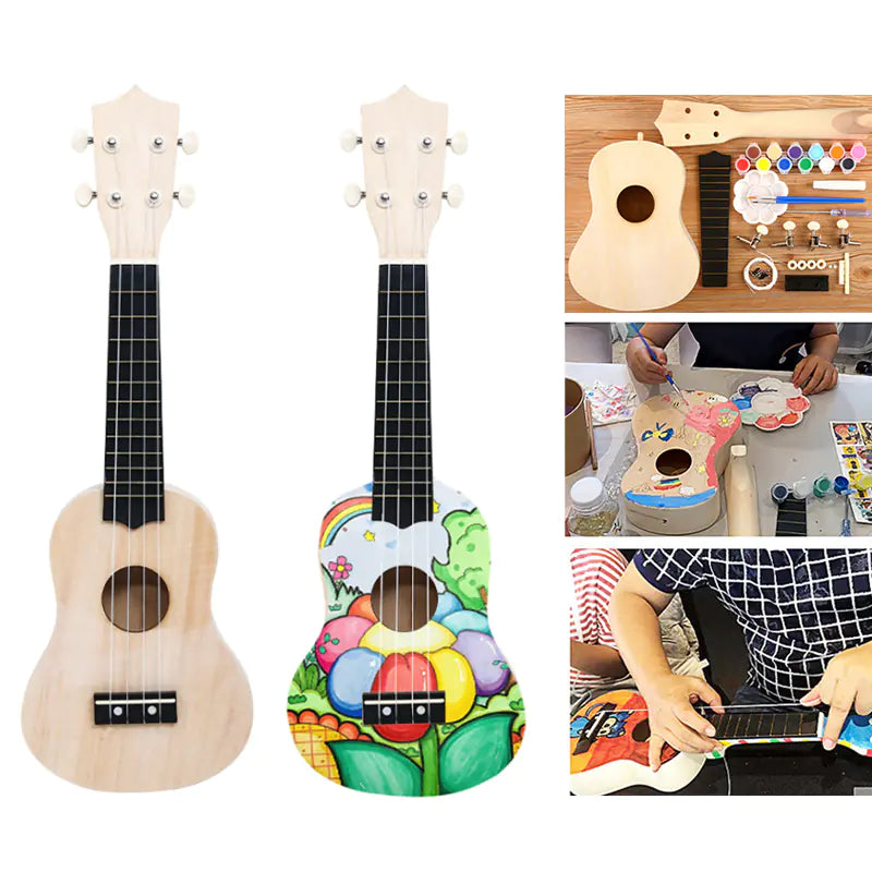 Style Loft Collection StyleSchool DIY Ukulele Art and Assemble Kit