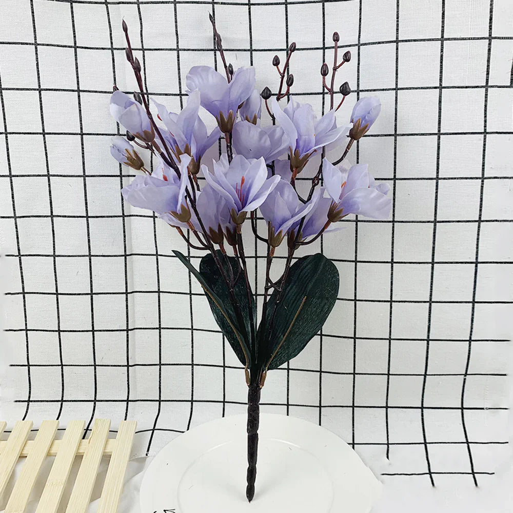 Style Loft Collection Silk Magnolia Flower Bouquet