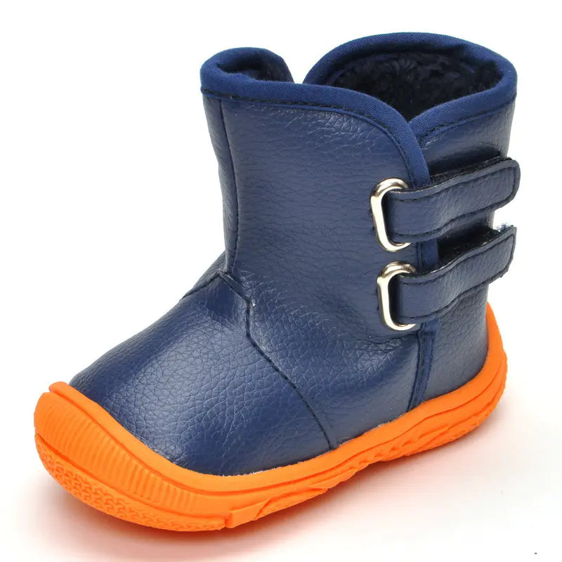 Style Loft Collection BabyLoft Cotton Booties with Rubber Sole