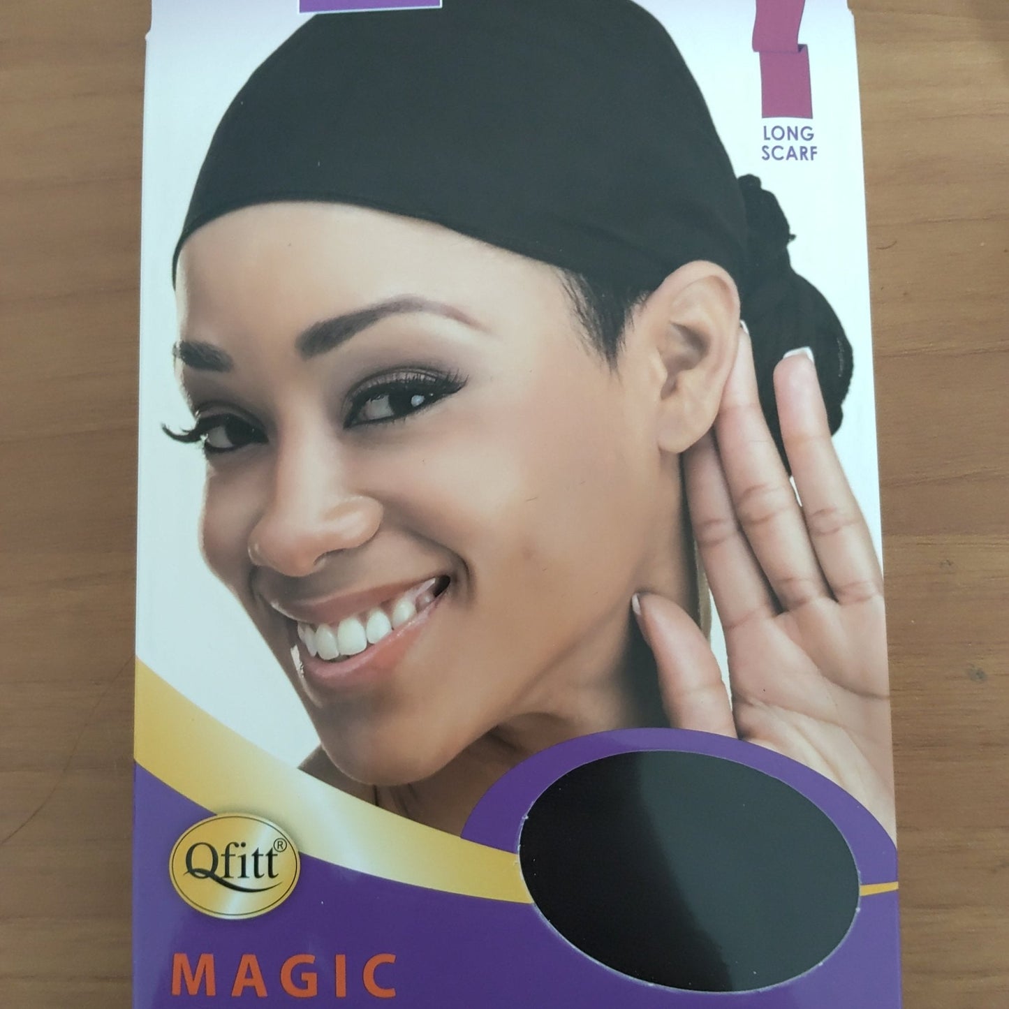 Qfitt magic scarf 20" × 60".. 130 Black