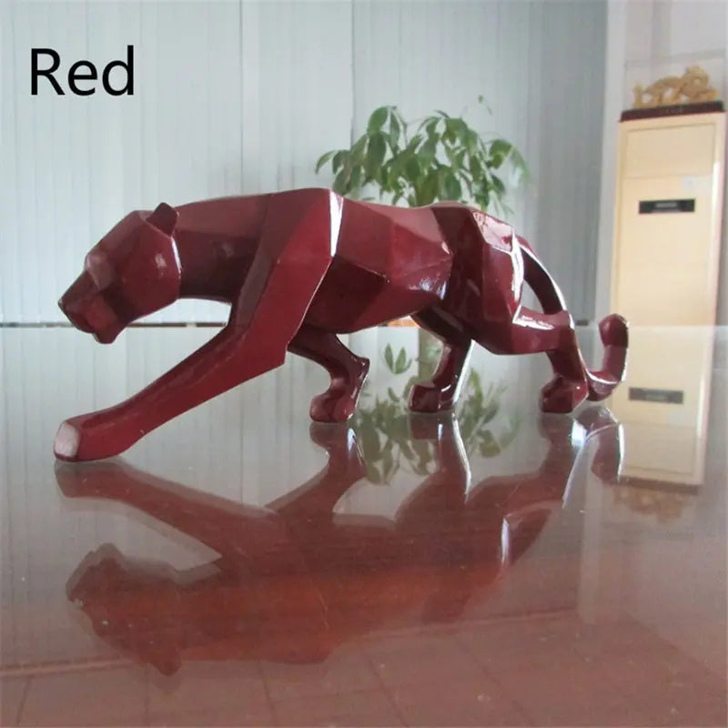 Style Loft Collection Origami Resin Leopard