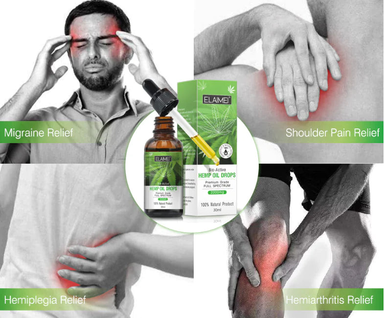 Style Loft Collection Pain, Stress, and Sleep Relieving Full Spectrum Hemp Seed Oil