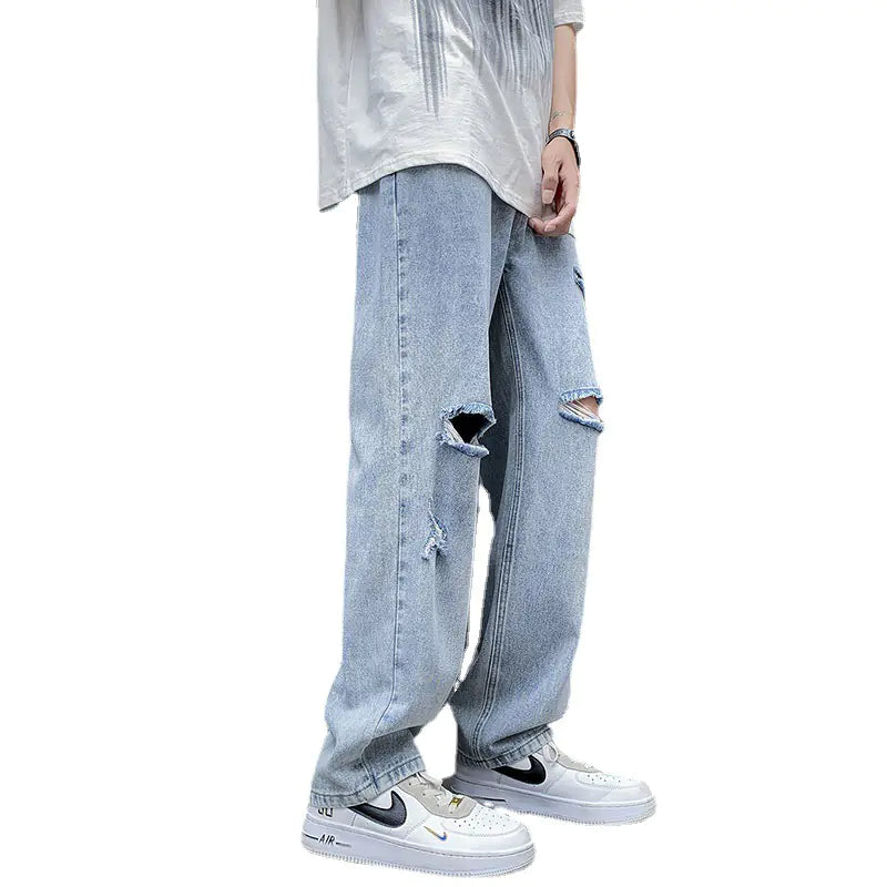 Style Loft Collection Cut For Time Denim Wide Leg Jeans