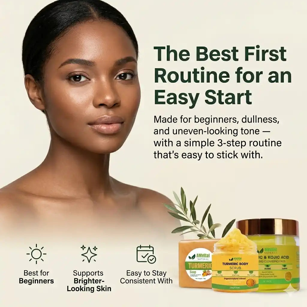 Radiant Glow Starter Bundle | 3-Step Turmeric Routine