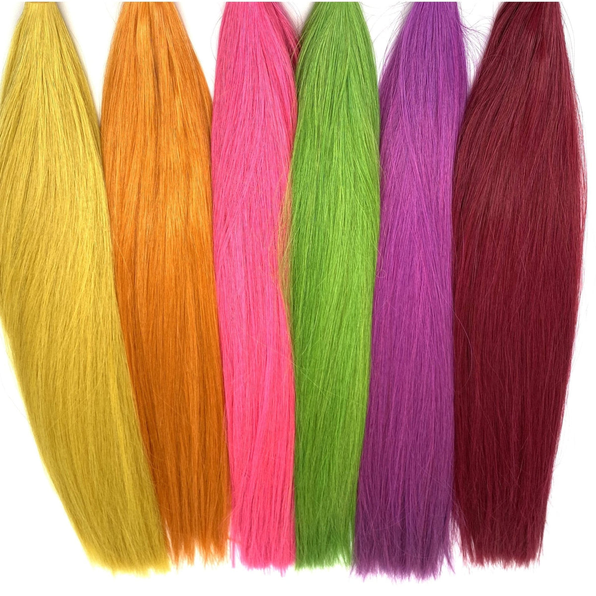 REMY Human Hair Fantasy colors