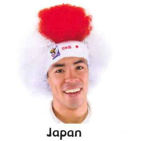 Retro Official Soccer Afro Wig hat from 2010 games.