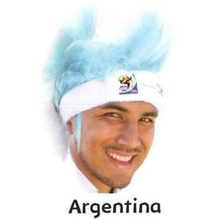 Retro Official Soccer Mohawk Wig hat