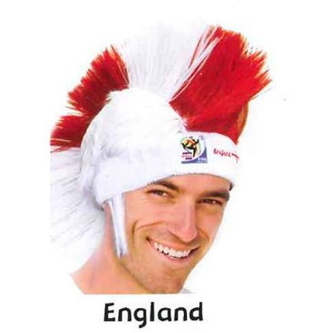 Retro Official Soccer Mohawk Wig hat