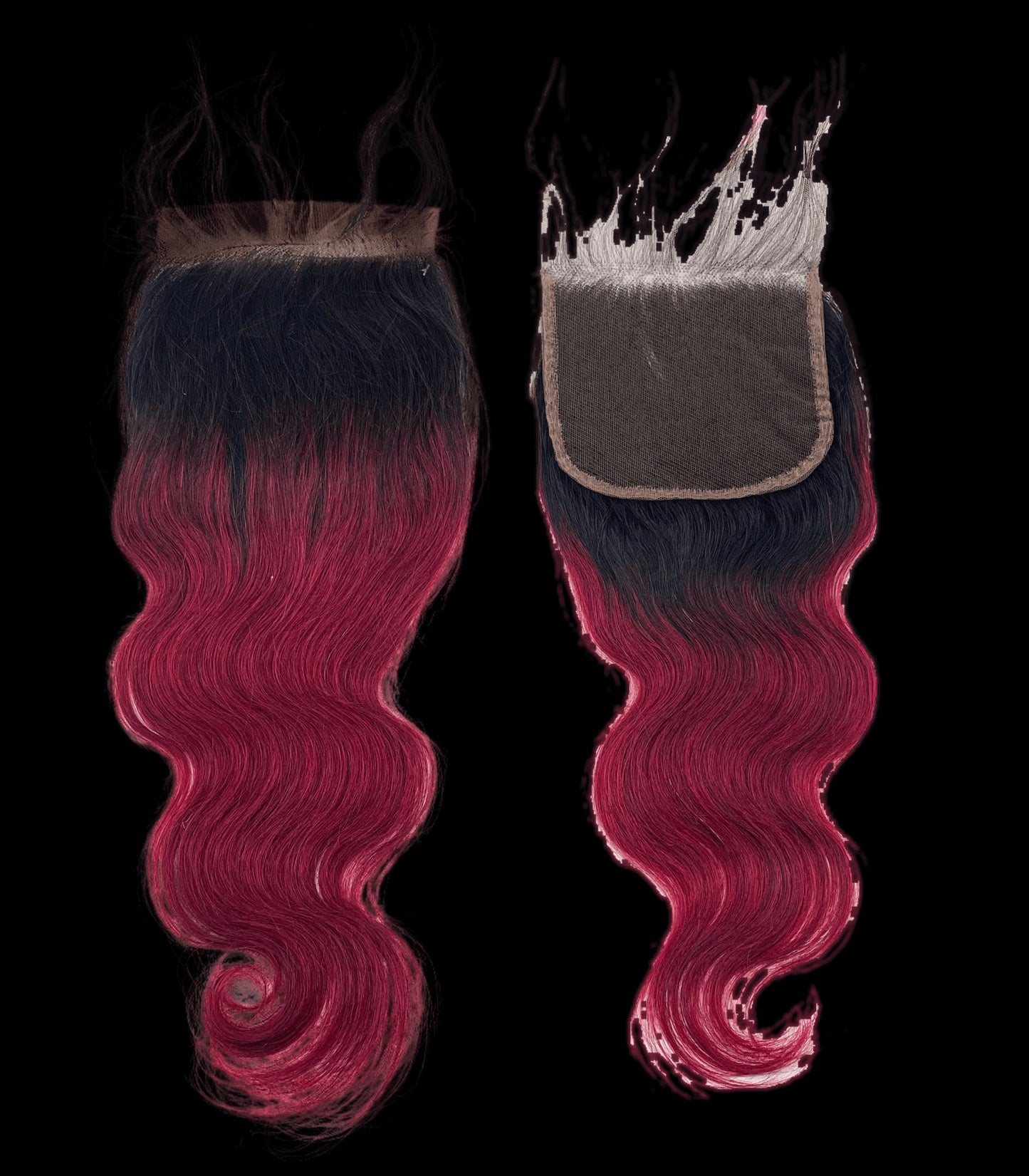 RIO Body Wave Closure  5x5 Wine
