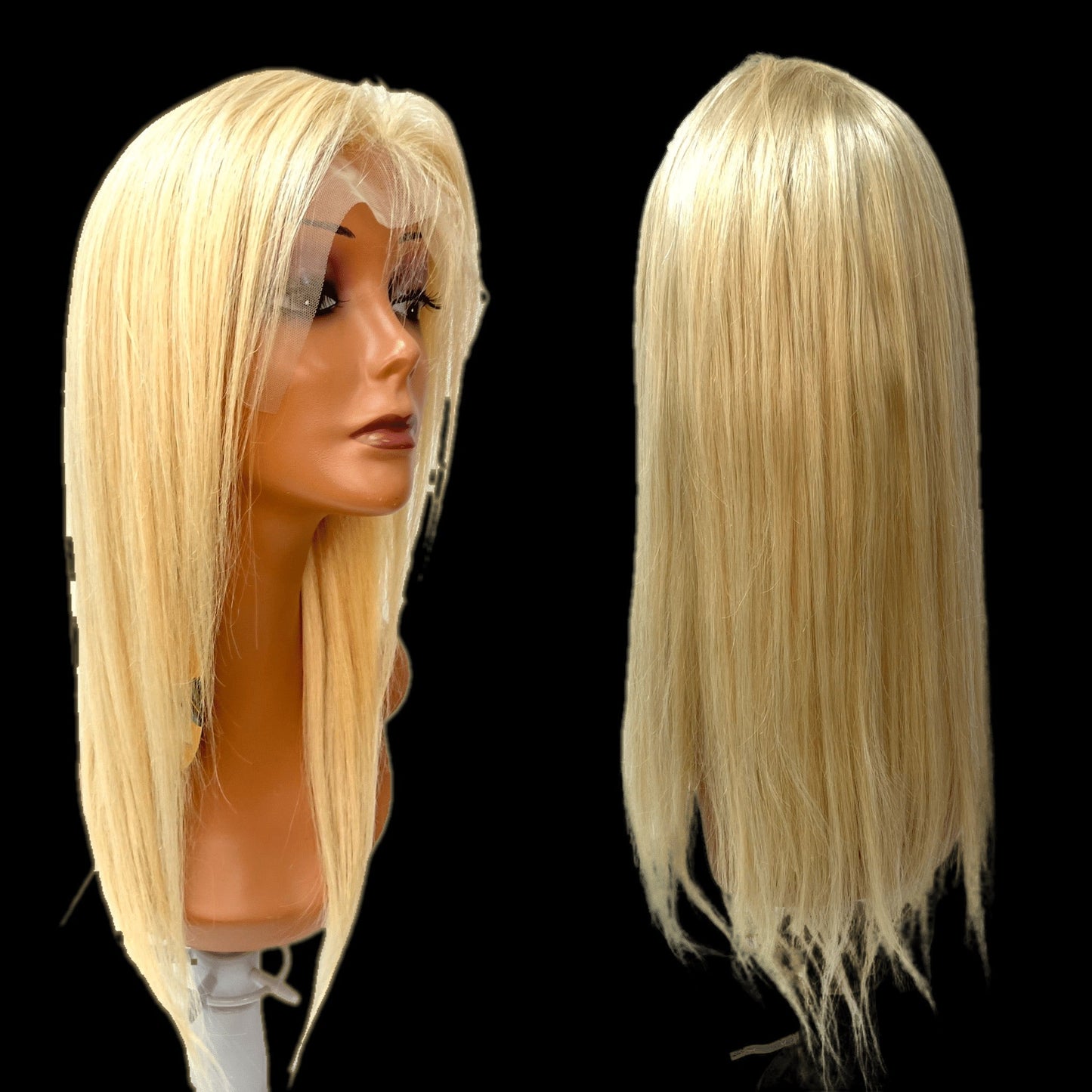 RIO Ukrainian Straight Human Hair Front Lace Wig