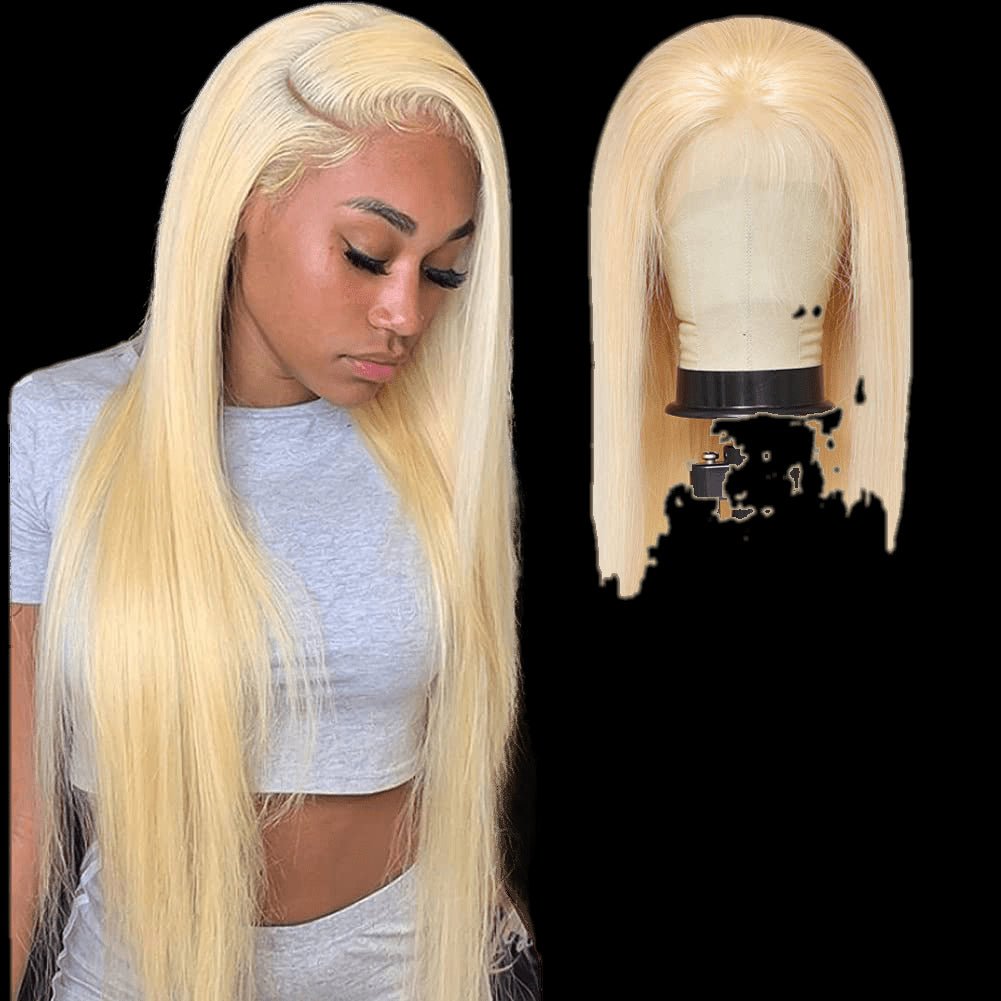 RIO Ukrainian Straight Human Hair Front Lace Wig