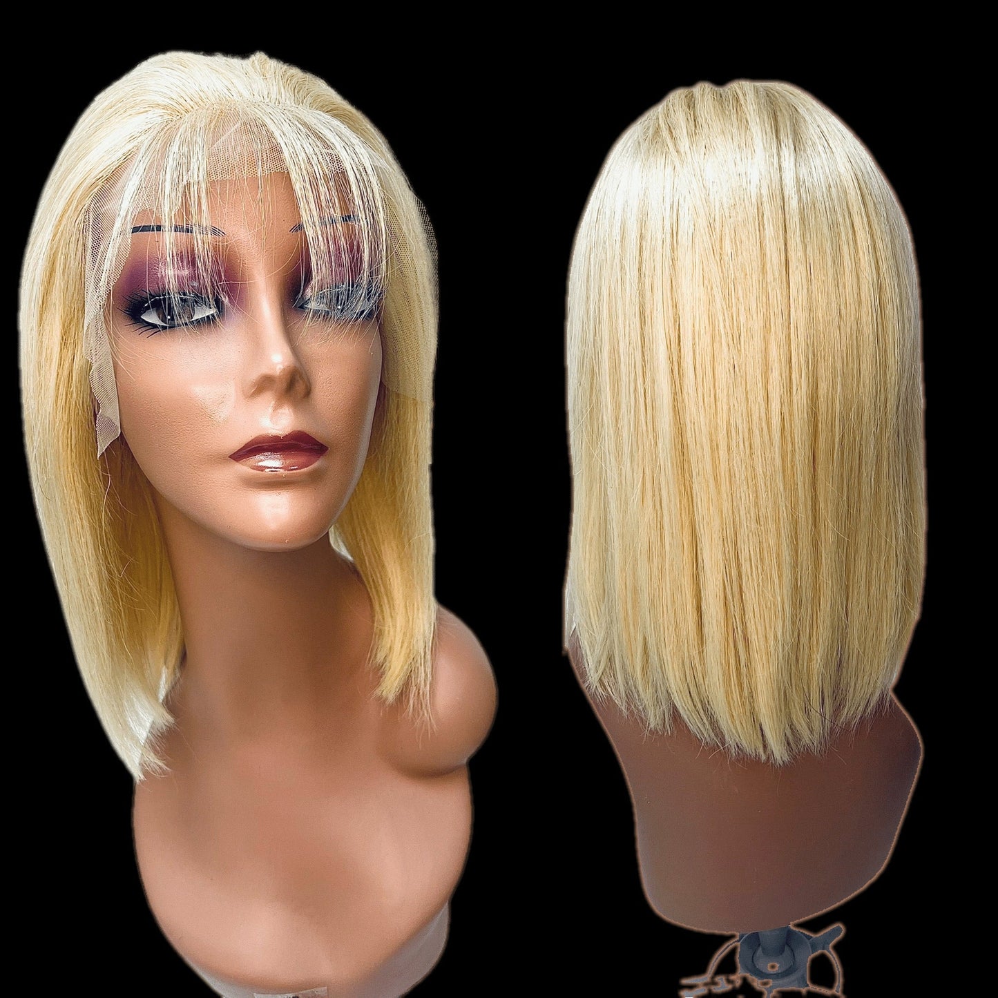 RIO Ukrainian Straight Human Hair Front Lace Wig