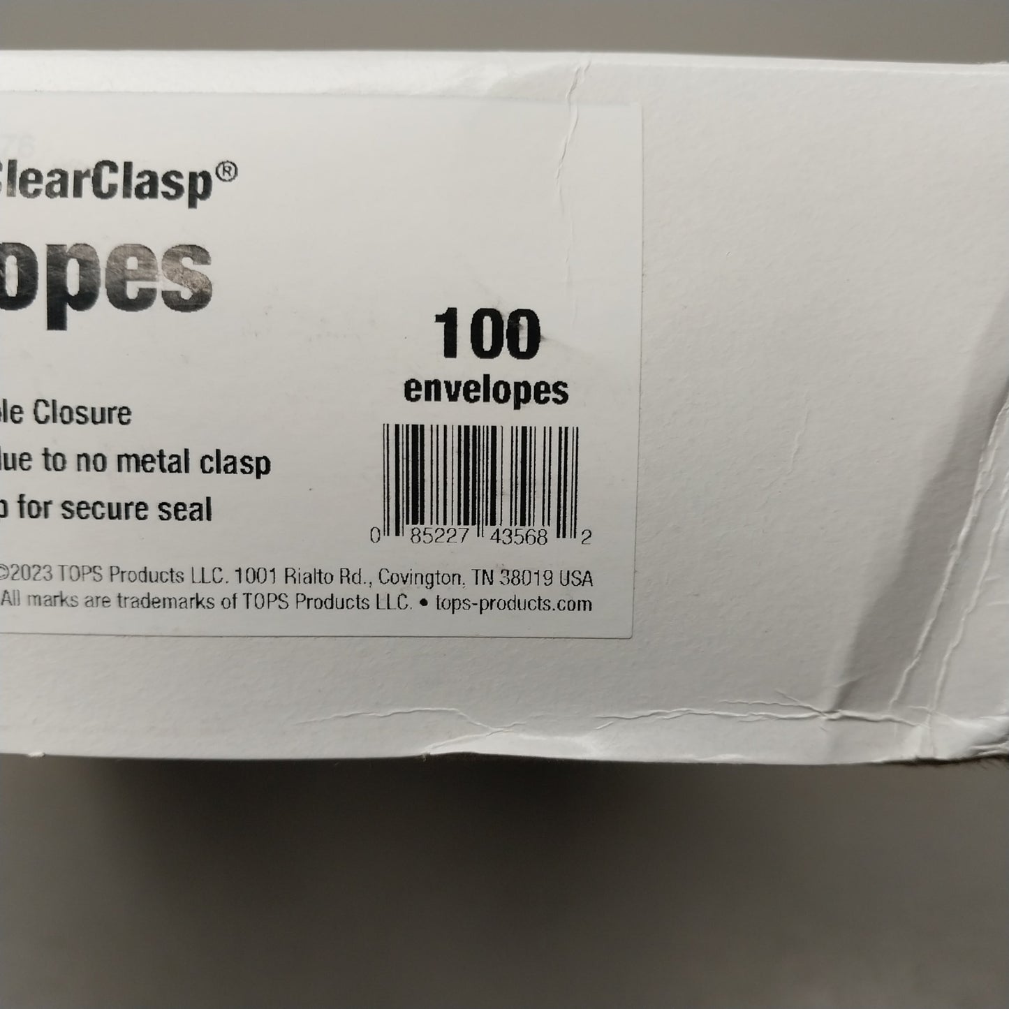 QUALITY PARK 100 PK Envelopes 12"x9"x3" Brown