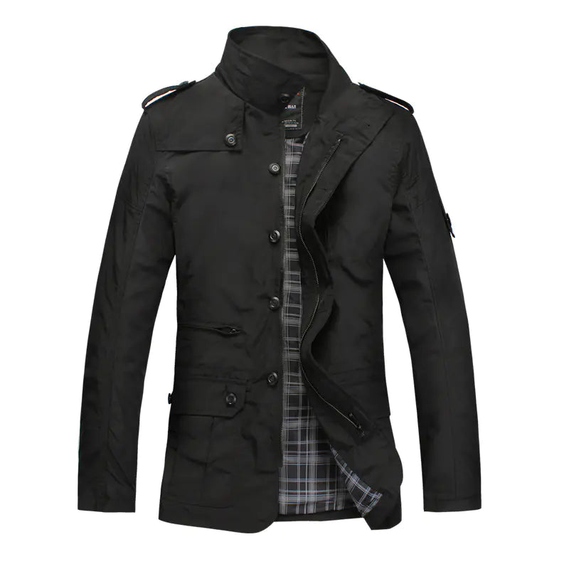Style Loft Collection Kenosha Standing Collar Jacket