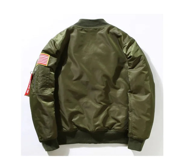 Style Loft Collection Astronaut Embroidered Flight Jacket
