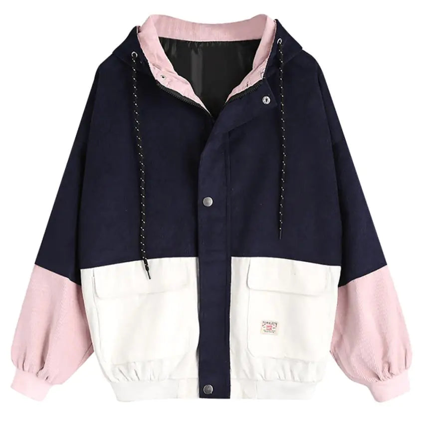 Style Loft Collection Unisex Oversized Corduroy Hoodie