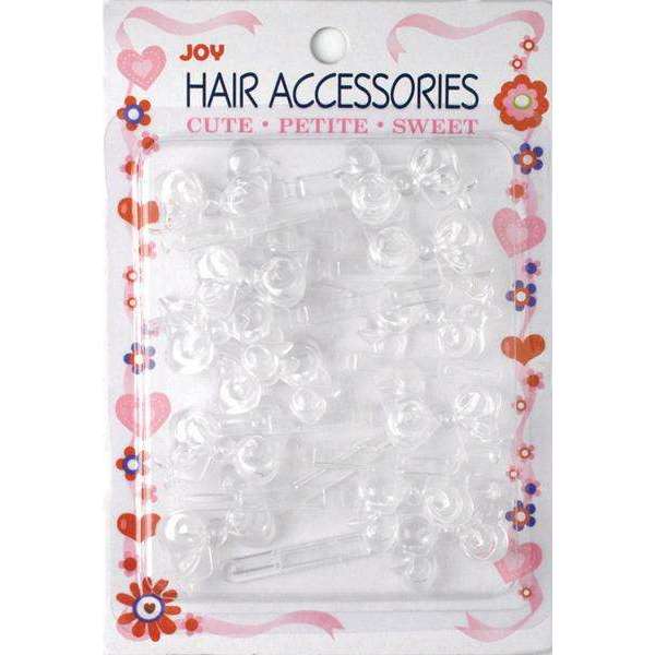 Joy Hair Barrettes, 12ct