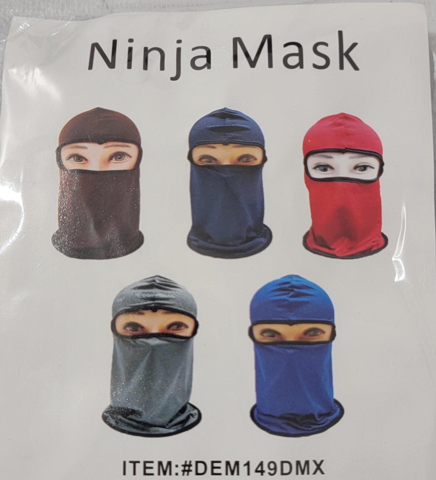 Balaclava Stretchy Hole Mask (1pc)