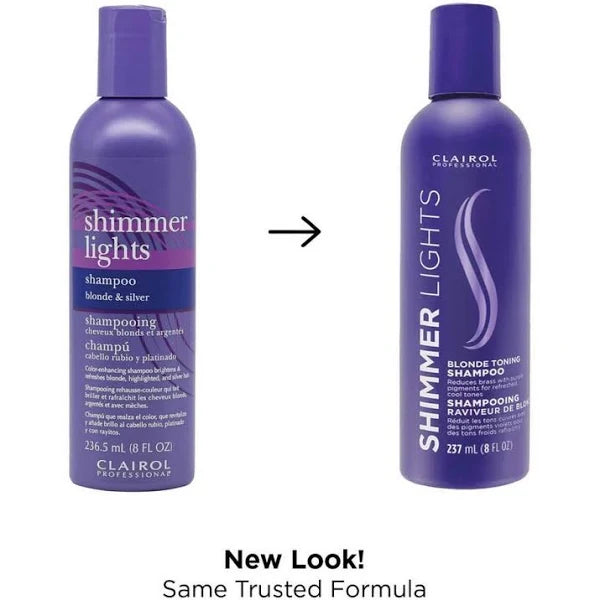 Shimmer Lights Blonde Toning Shampoo, 8 oz