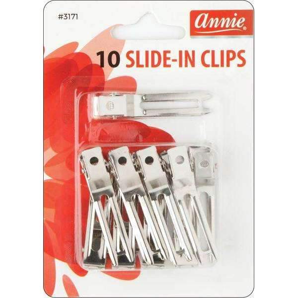 Annie Slide-In Clips 10pc
