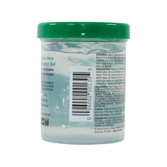 Softee Aloe Vera Curl Activator Gel