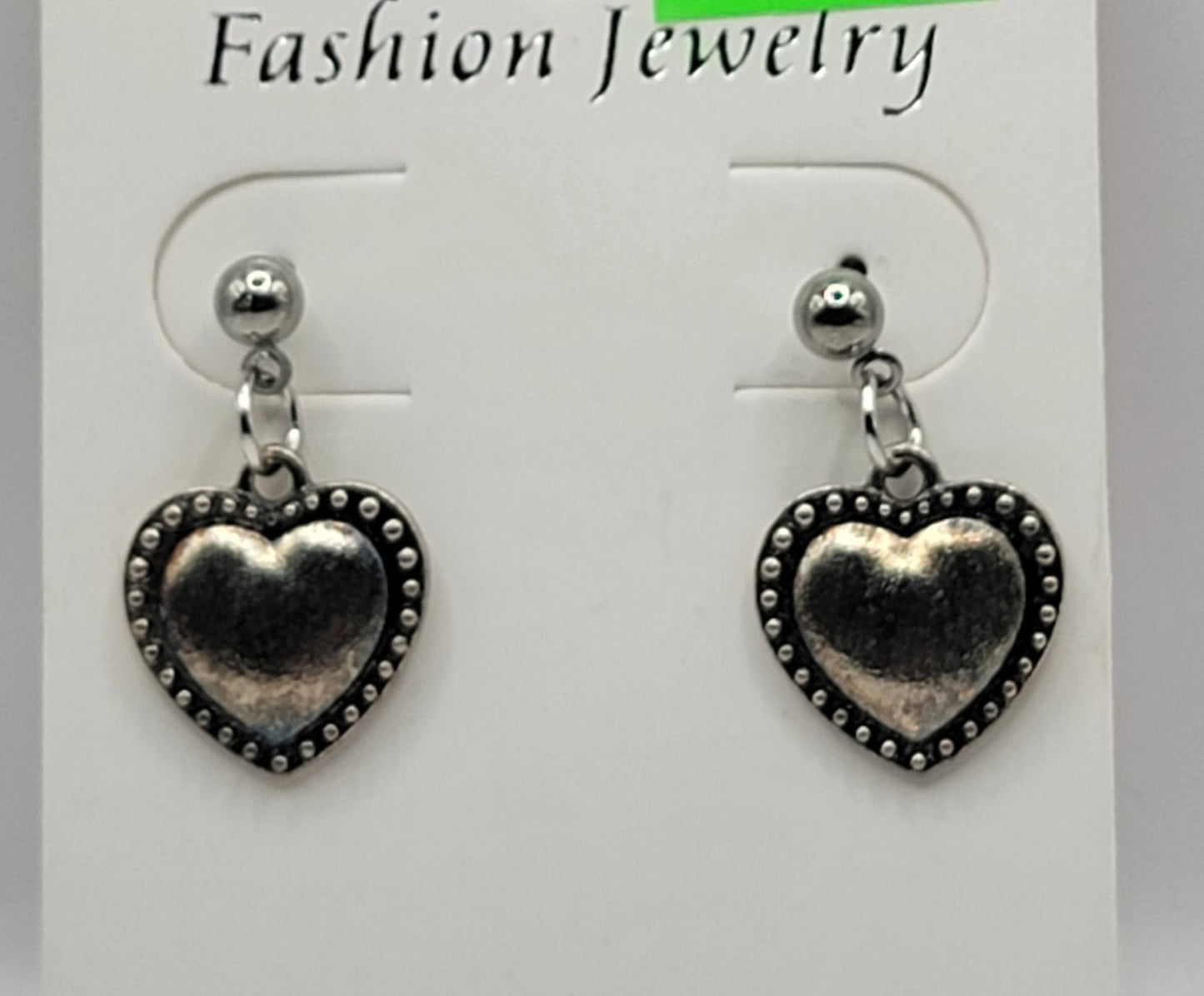 Fashion Jewelry - Silver Med Heart