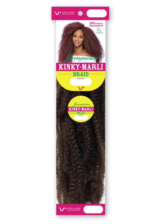 Viviva Fox's Jamaican Kinky-Marli Braid - 18 in