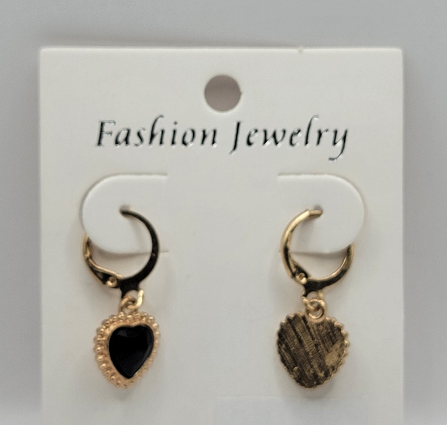 Fashion Jewelry-Black Heart