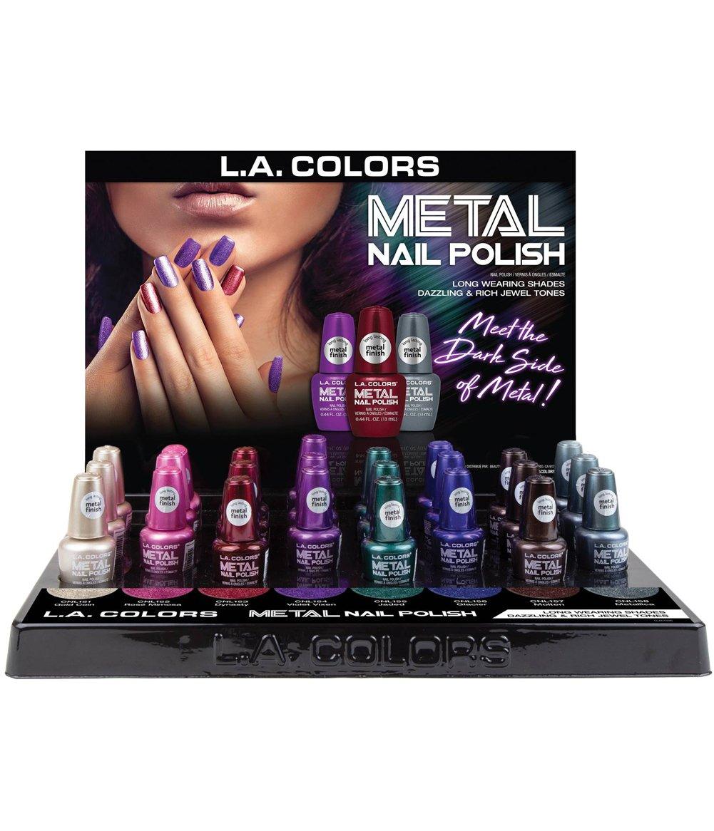 LA Colors Dark Metal Nail Polish (1 pc)