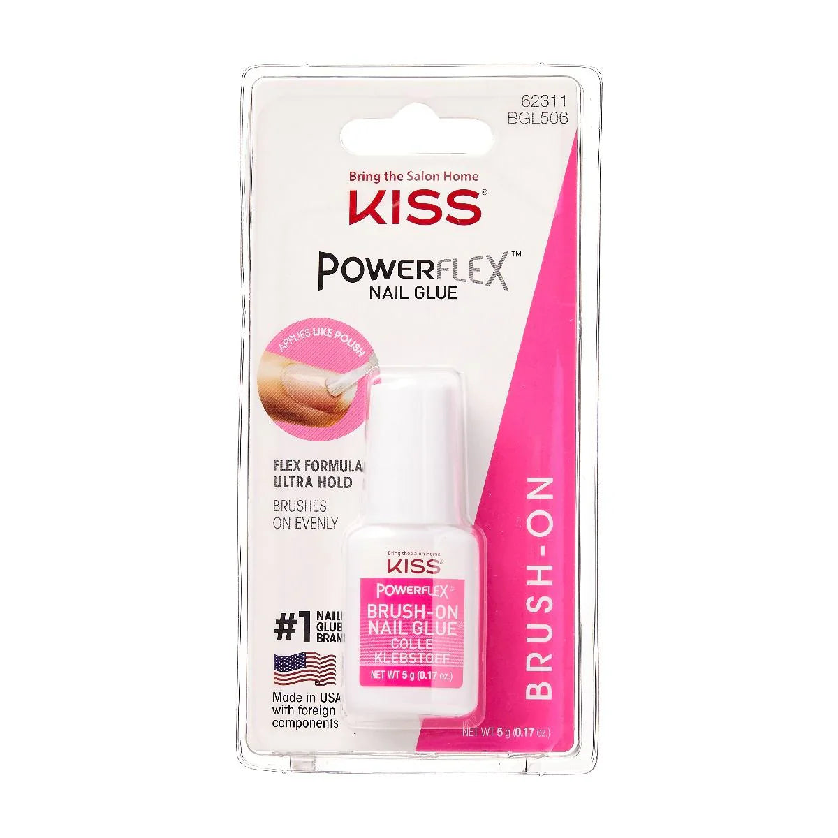 Kiss Powerflex Brush-On Nail Glue