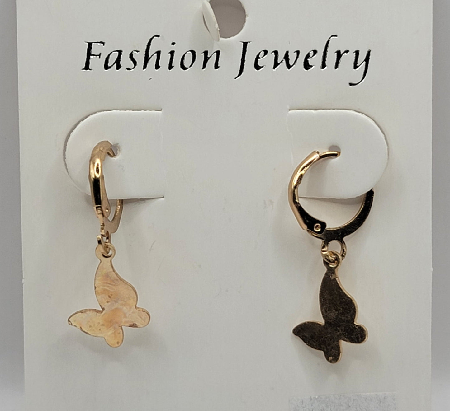 Fashion Jewelry-Gold Btrfly