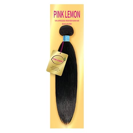 PINK LEMON - 13A 100% Unprocessed VIRGIN REMI Human Hair Bundle, Straight