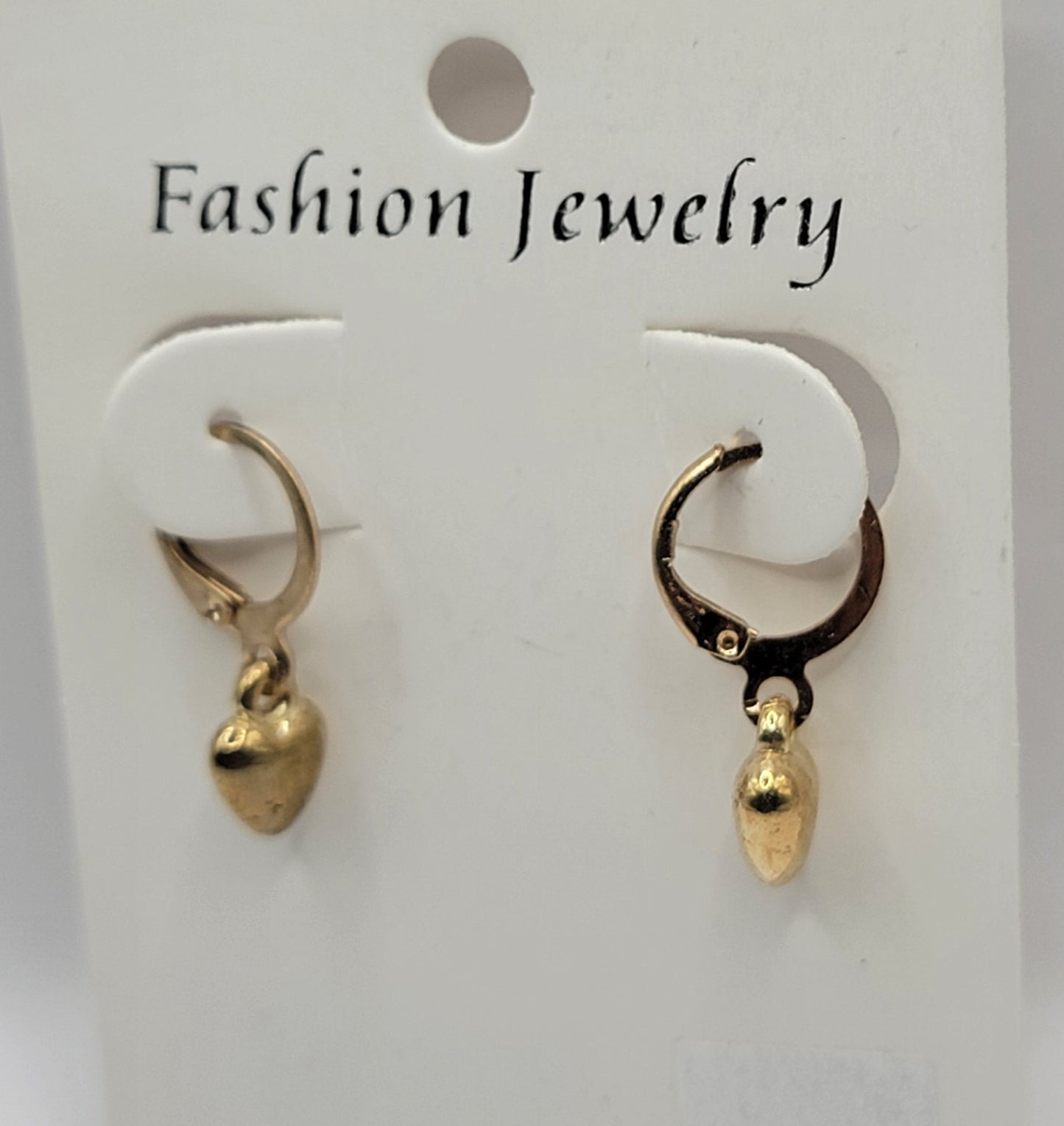 Fashion Jewelry-Gold Heart