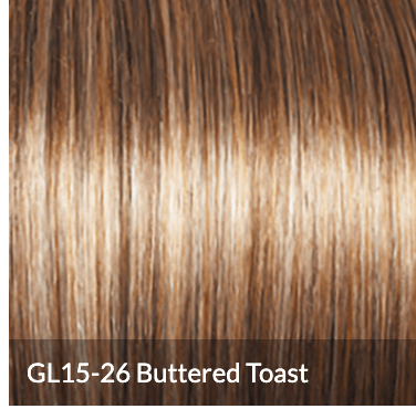 Simply Classic Short Boy Cut Layered Wig by Hairuwear, Average Cap, Gl15-26SS Buttered Toast