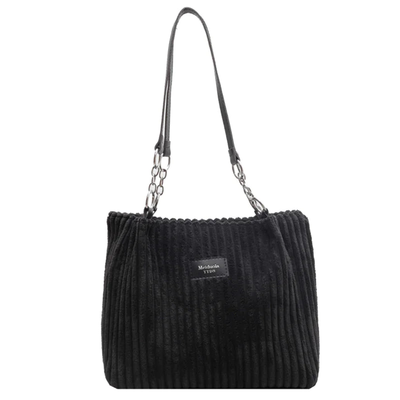 Style Loft Collection Corduroy Tote Bag