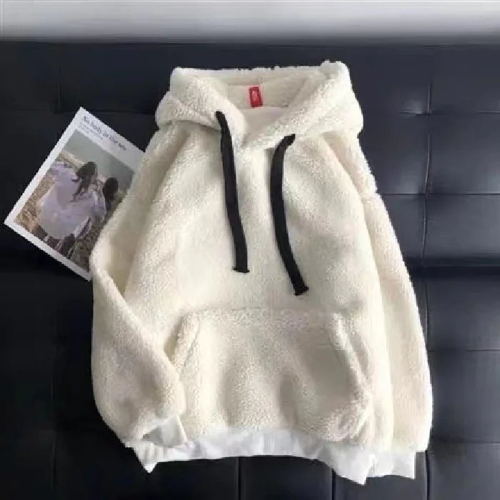 Style Loft Collection Lambswool Hooded Sweatshirt