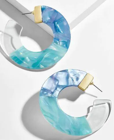 Style Loft Collection Mauritius-Blue Ocean Earrings