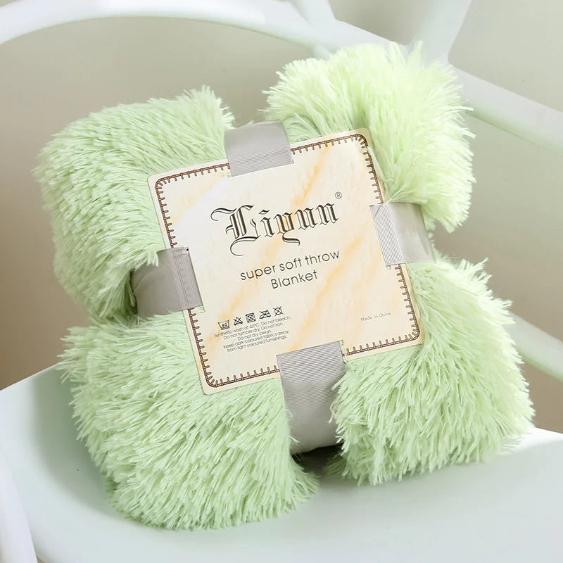 Style Loft Collection Super Soft Coral Fleece Cozying Blanket