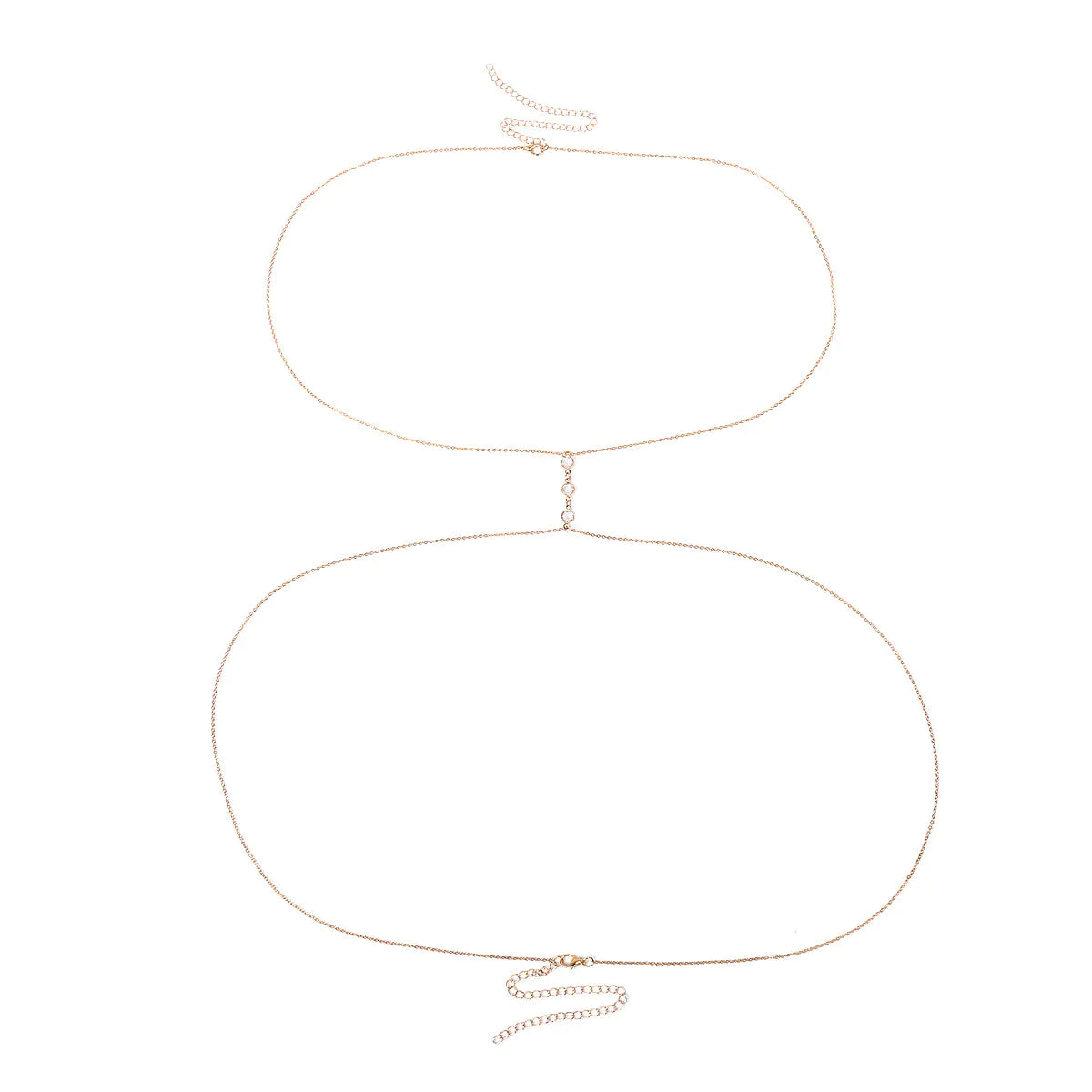Style Loft Collection Crystal Body Chain Jewelry
