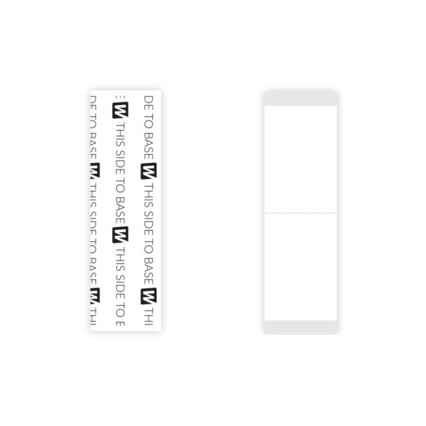 THIS SIDE TO BASE TAPE STRAIGHT STRIPS