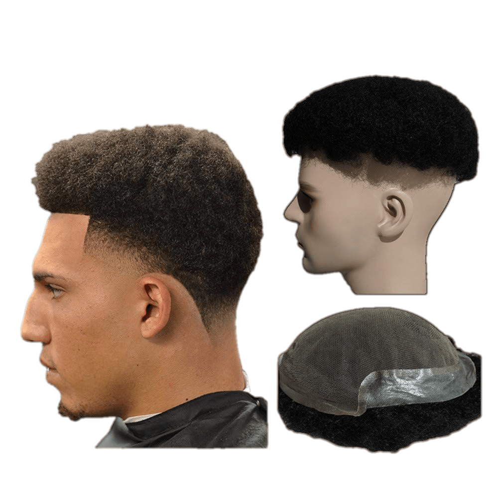 Toupee - 100%Human Hair Full Lace