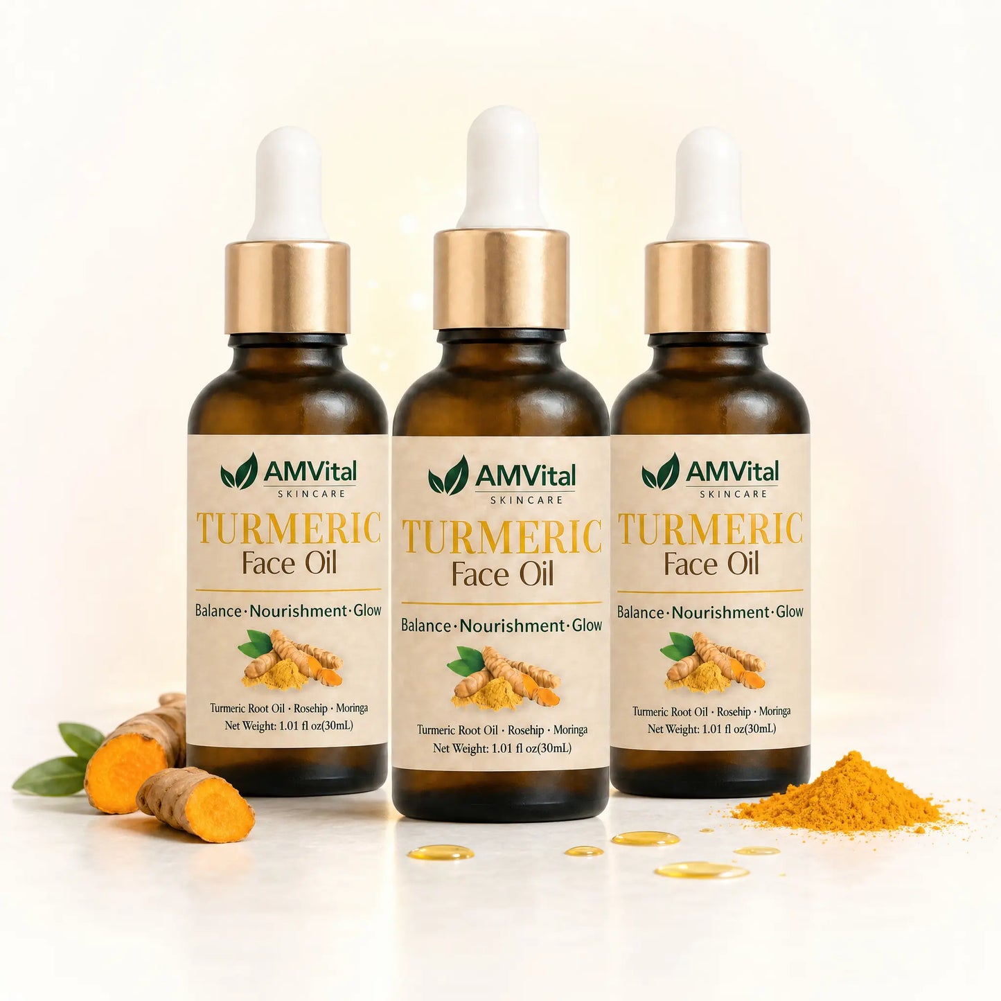 AMVital Turmeric Face Oil