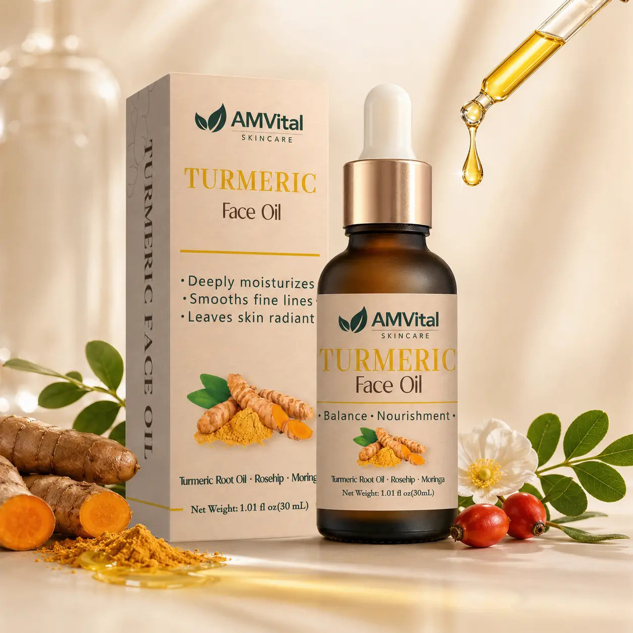 AMVital Turmeric Face Oil