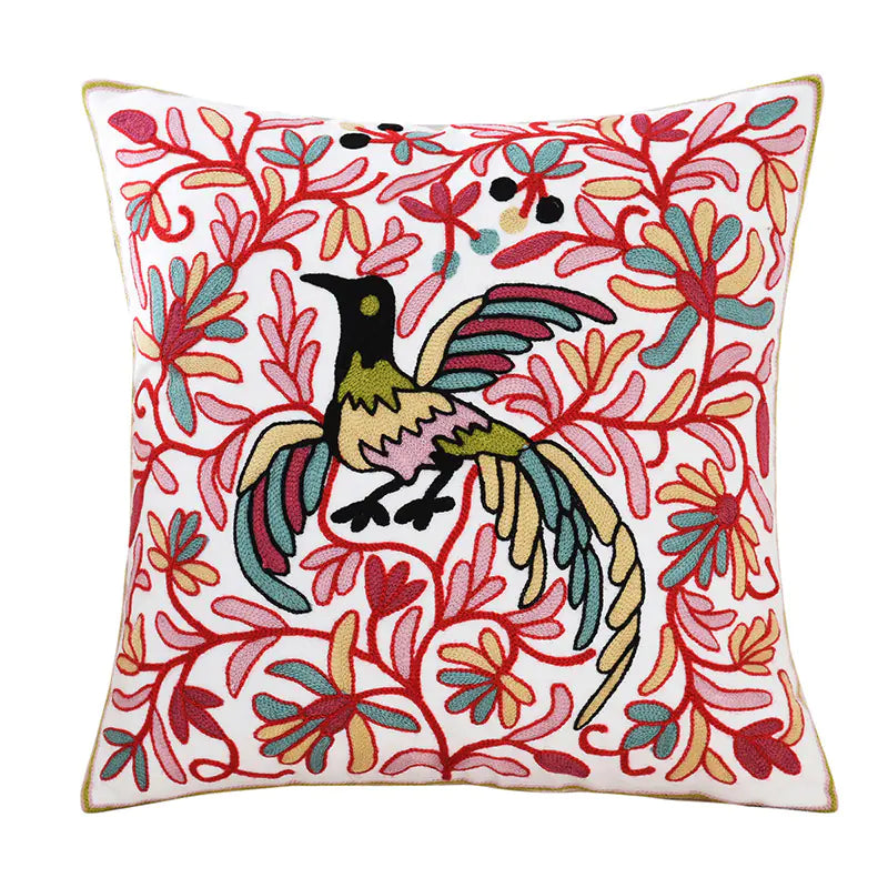 Style Loft Collection Embroidered Floral Pillow Covers