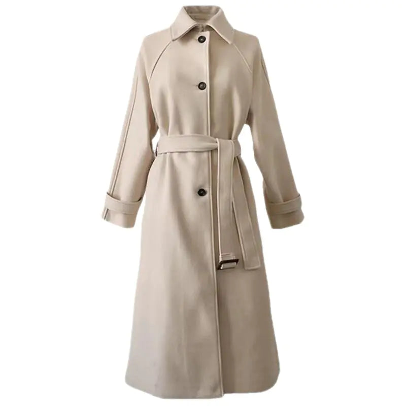 Style Loft Collection Thicken Wool Blend Long Coat