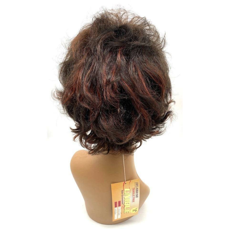 Unique 100% Human Hair Full Wig/ Style #32011