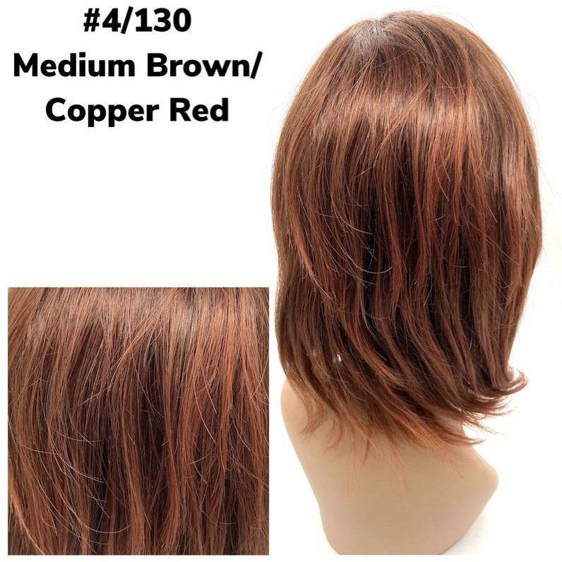 Unique 100% Human Hair Half Wig/ Style #33237